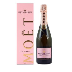 Moet Pink Rose - Boxed Indulgence