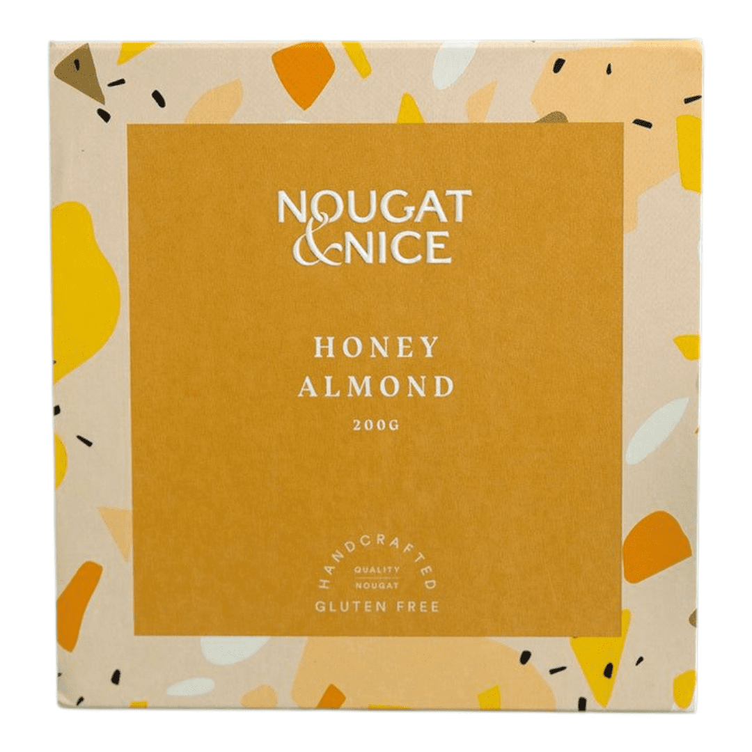 NOUGAT & NICE Honey Almond Nougat Gift Box - 200g