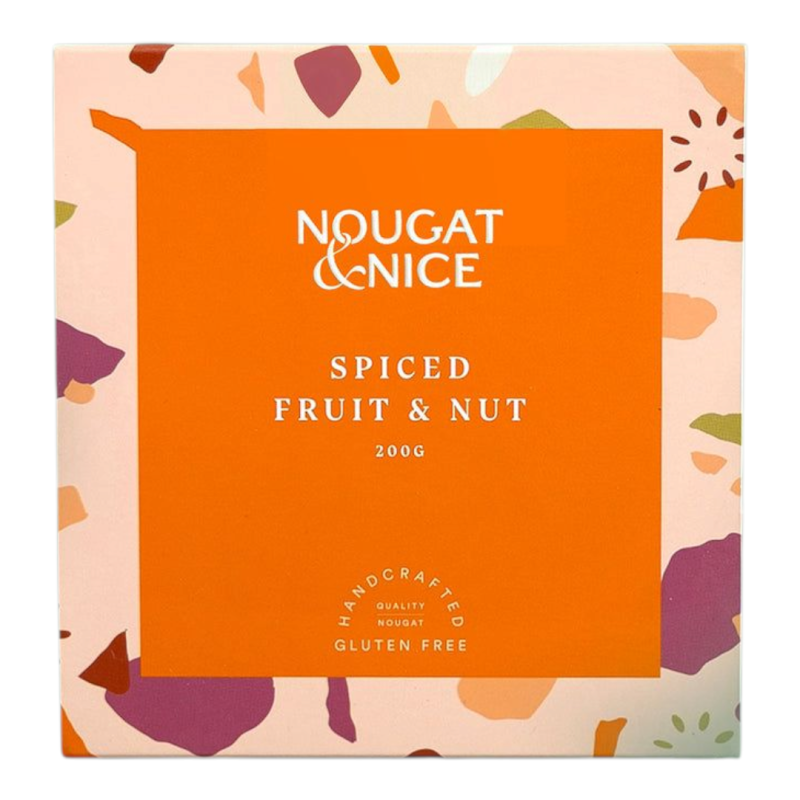 NOUGAT & NICE Spiced Fruit & Nut Nougat Gift Box - 200g