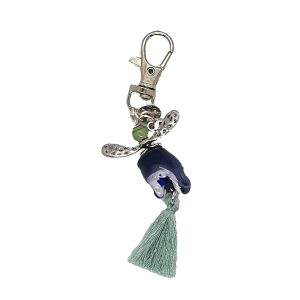 Cindy Wright Glass Bag Charm - Boxed Indulgence