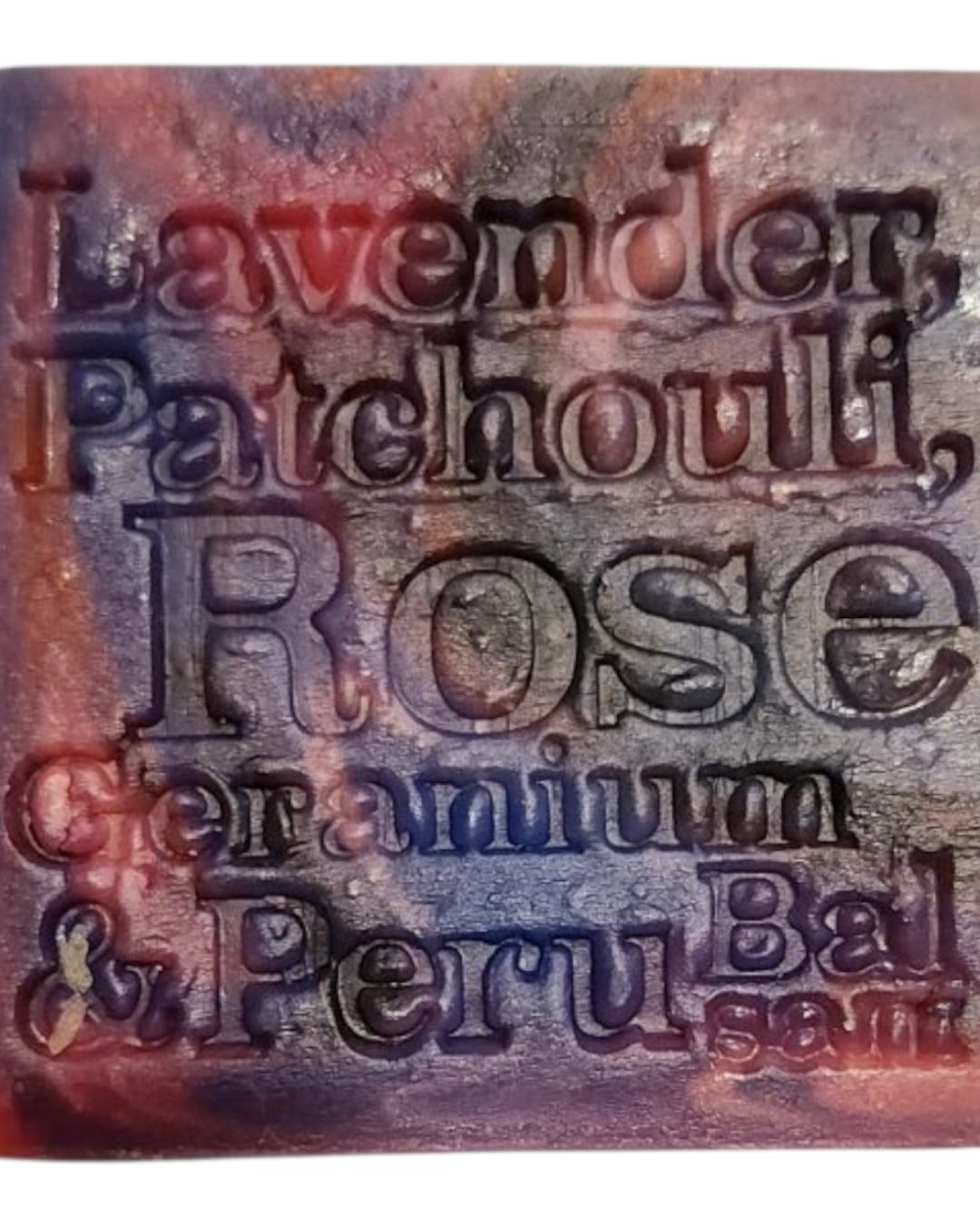 CORRYNNE'S - Lavender, Patchouli, Rose, Geranium & Peru Soap Bar