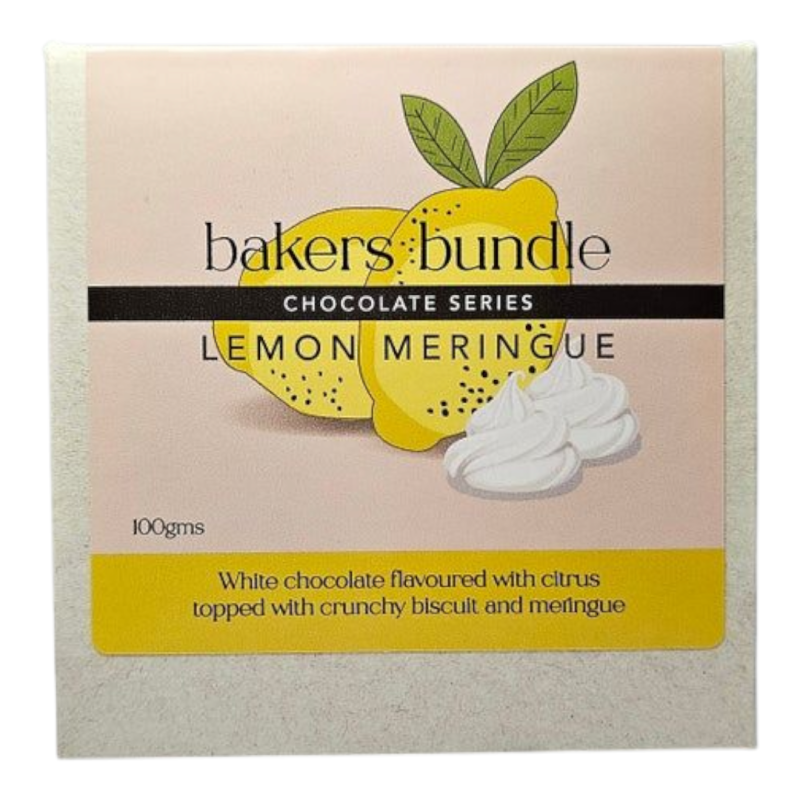 PAWPRINT Chocolate Block Bakers Bundle - Lemon Meringue - 100g