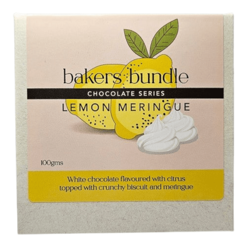 PAWPRINT Chocolate Block Bakers Bundle - Lemon Meringue - 100g