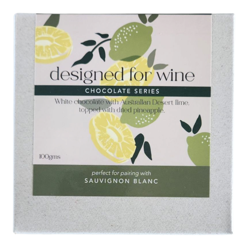PAWPRINT Chocolate Block Designed for Wine - Sauvignon Blanc - 100g