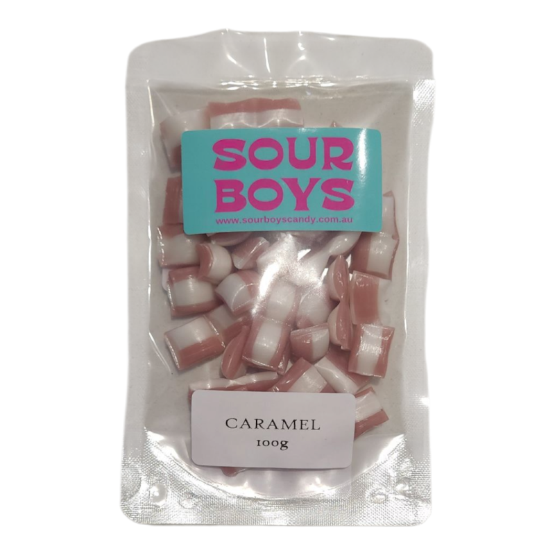 SOUR BOYS - Caramel Candies - 100g