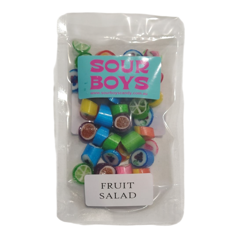 SOUR BOYS - Fruit Salad Candies - 100g