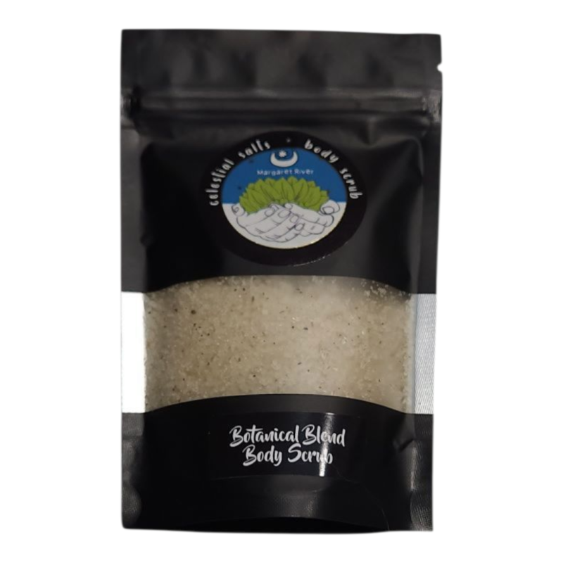 CELESTIAL SALTS – Botanical Blend Body Scrub – 135g