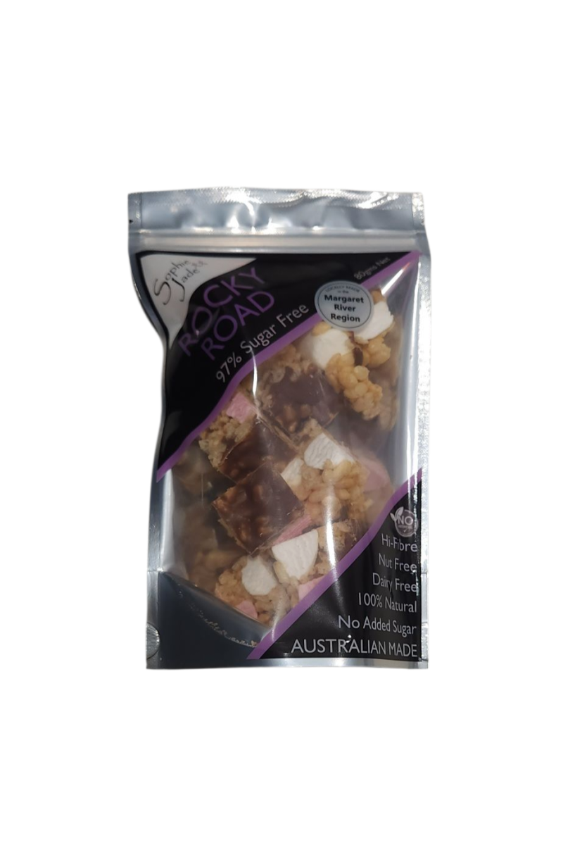 SOPHIE JADE - 98% Sugar Free - Rocky Road - 80g