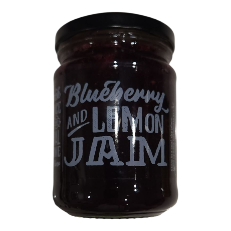 PADDOCK2PRODUCE Blueberry and Lemon Jam - 250g