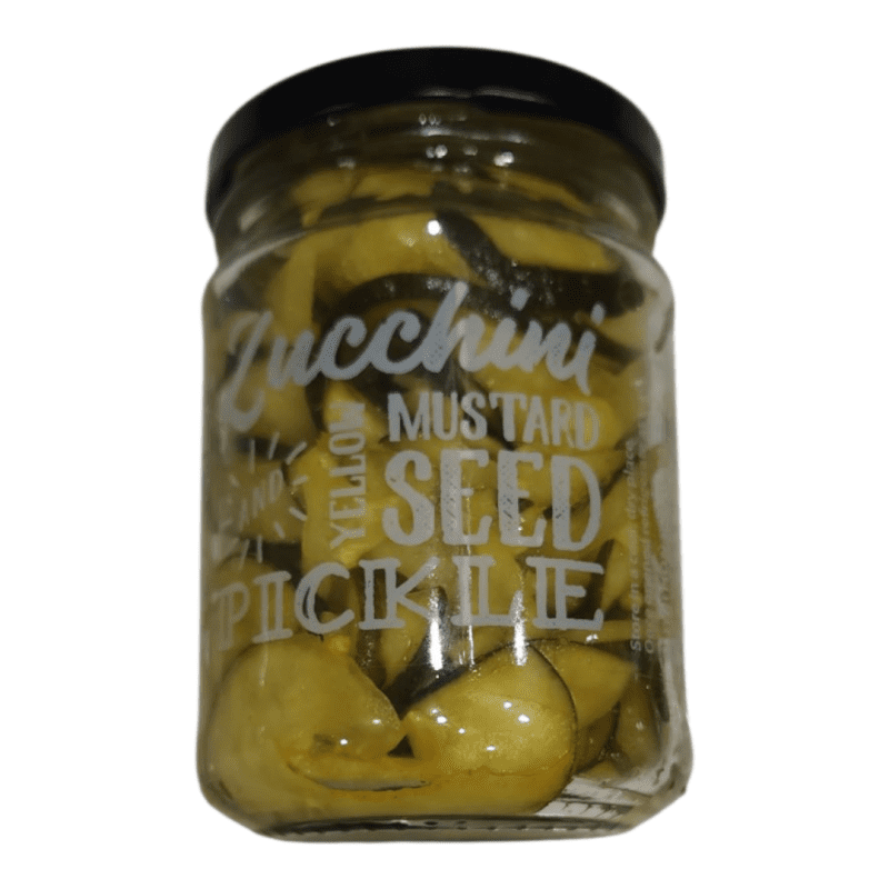 PADDOCK2PRODUCE Zucchini and Mustard Seed Pickle - 250g