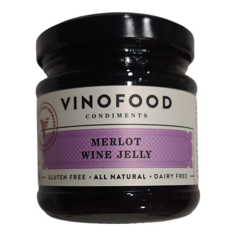 VINO FOODS Merlot Wine Jelly - 115g