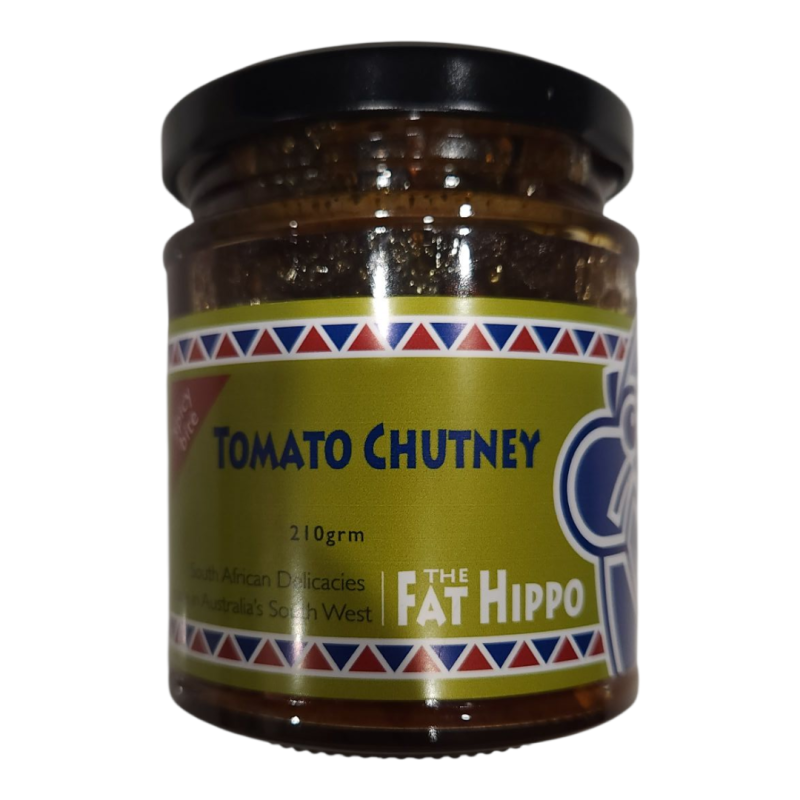 THE FAT HIPPO Tomato Chutney Spicy Bite - 210g