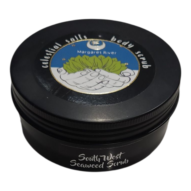 CELESTIAL SALTS South West Seaweed Body Scrub Tin - 250g