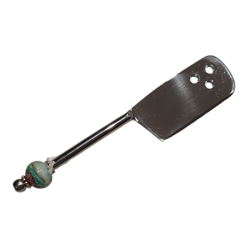 CINDY WRIGHT GLASS Cleaver Cheese Knife
