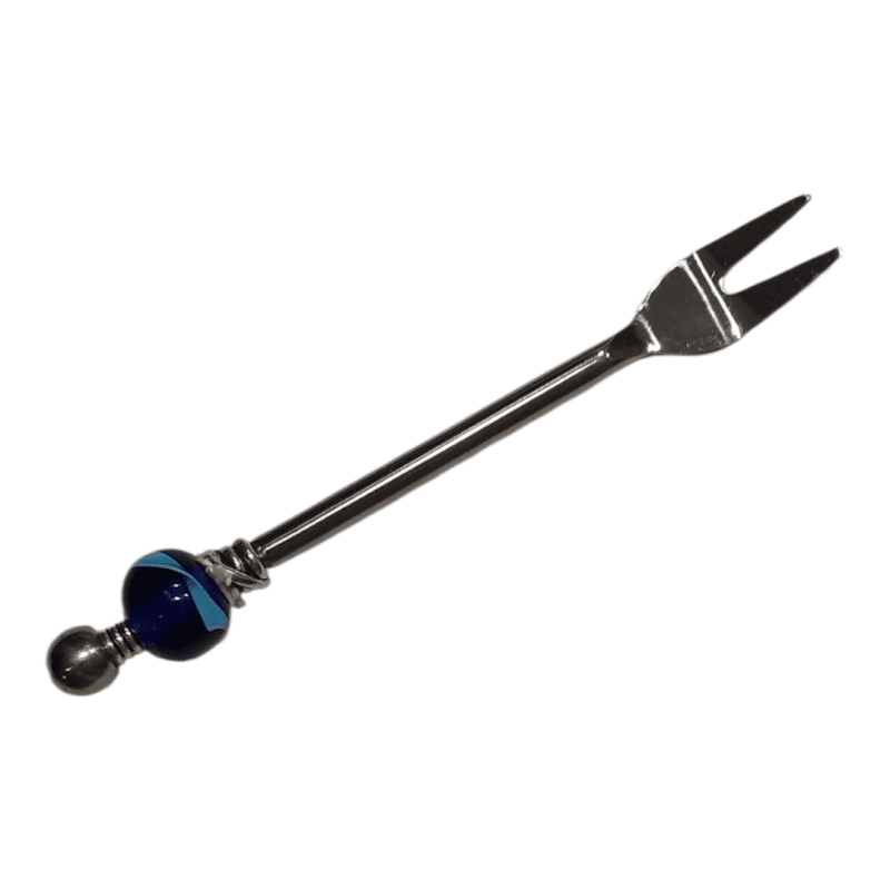 CINDY WRIGHT GLASS Pickle / Olive Fork