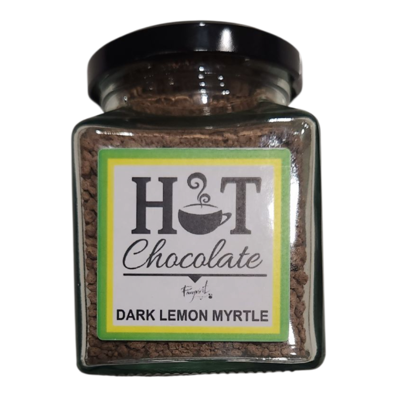 PAWPRINT - Hot Chocolate Jar Mix Dark Lemon Myrtle