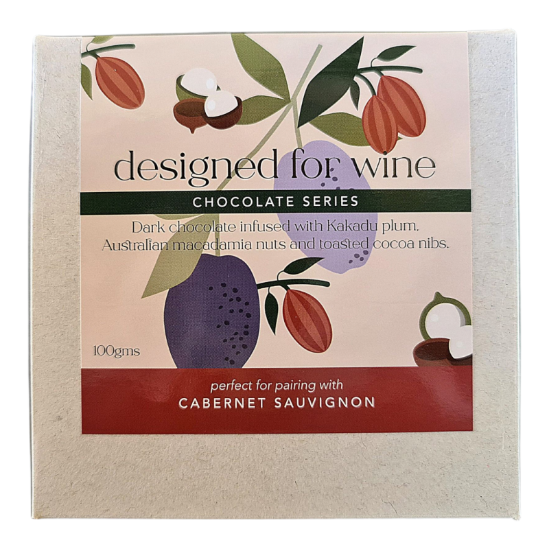 PAWPRINT Chocolate Block Designed for Wine - Cabernet Sauvignon - 100g
