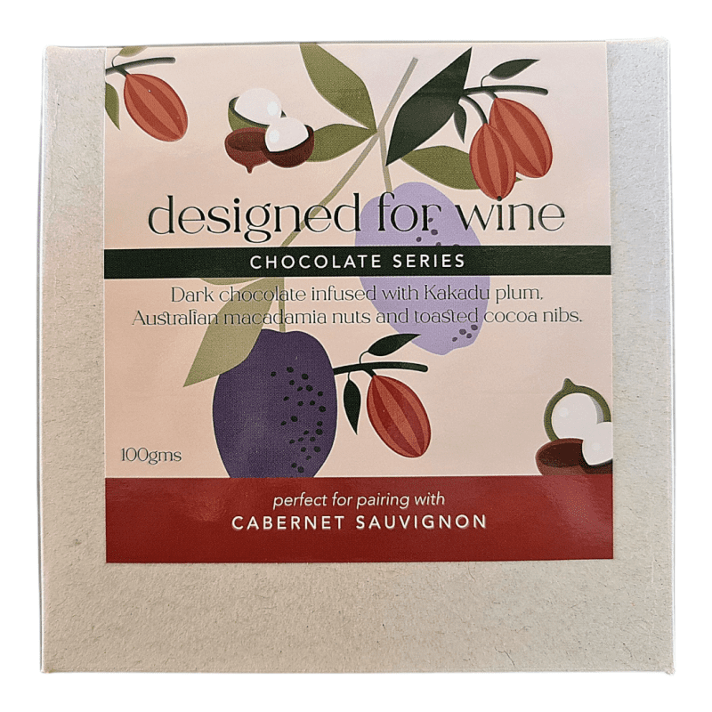 PAWPRINT Chocolate Block Designed for Wine - Cabernet Sauvignon - 100g