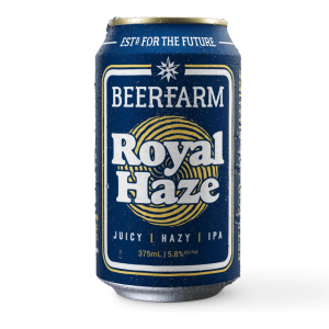 BEERFARM Royal Haze Can 5.8% - 375ml