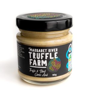 The Margaret River Truffle Farm - Truffle & Black Garlic Aioli - 90g